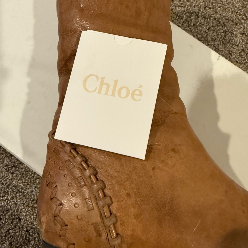 Chloe Leather Riding Boot - Picture 11 of 12